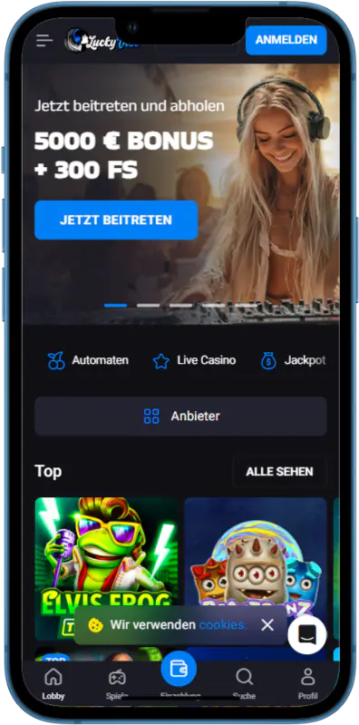 Lucky Vibe Mobiles Casino