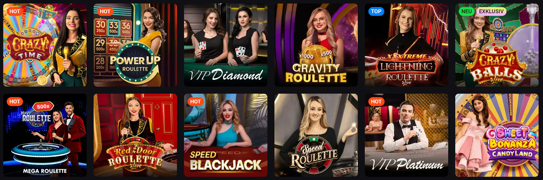 Live Dealer Spiele